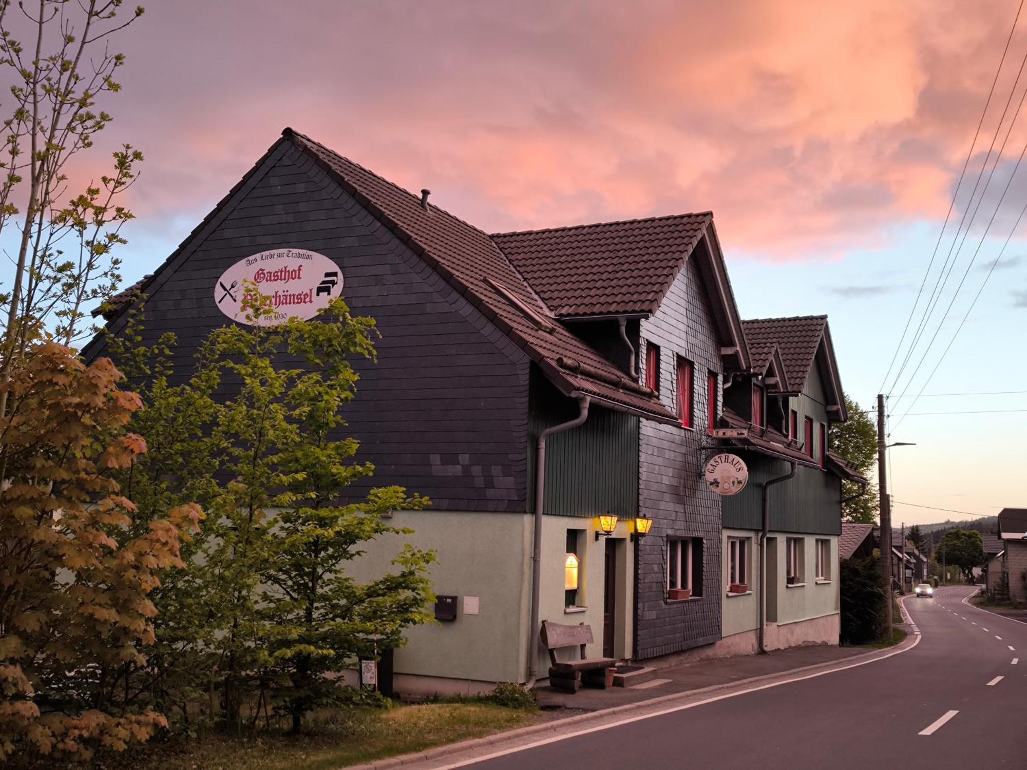 Gasthaus Und Hotel Peterhaensel Spechtsbrunn Exteriér fotografie